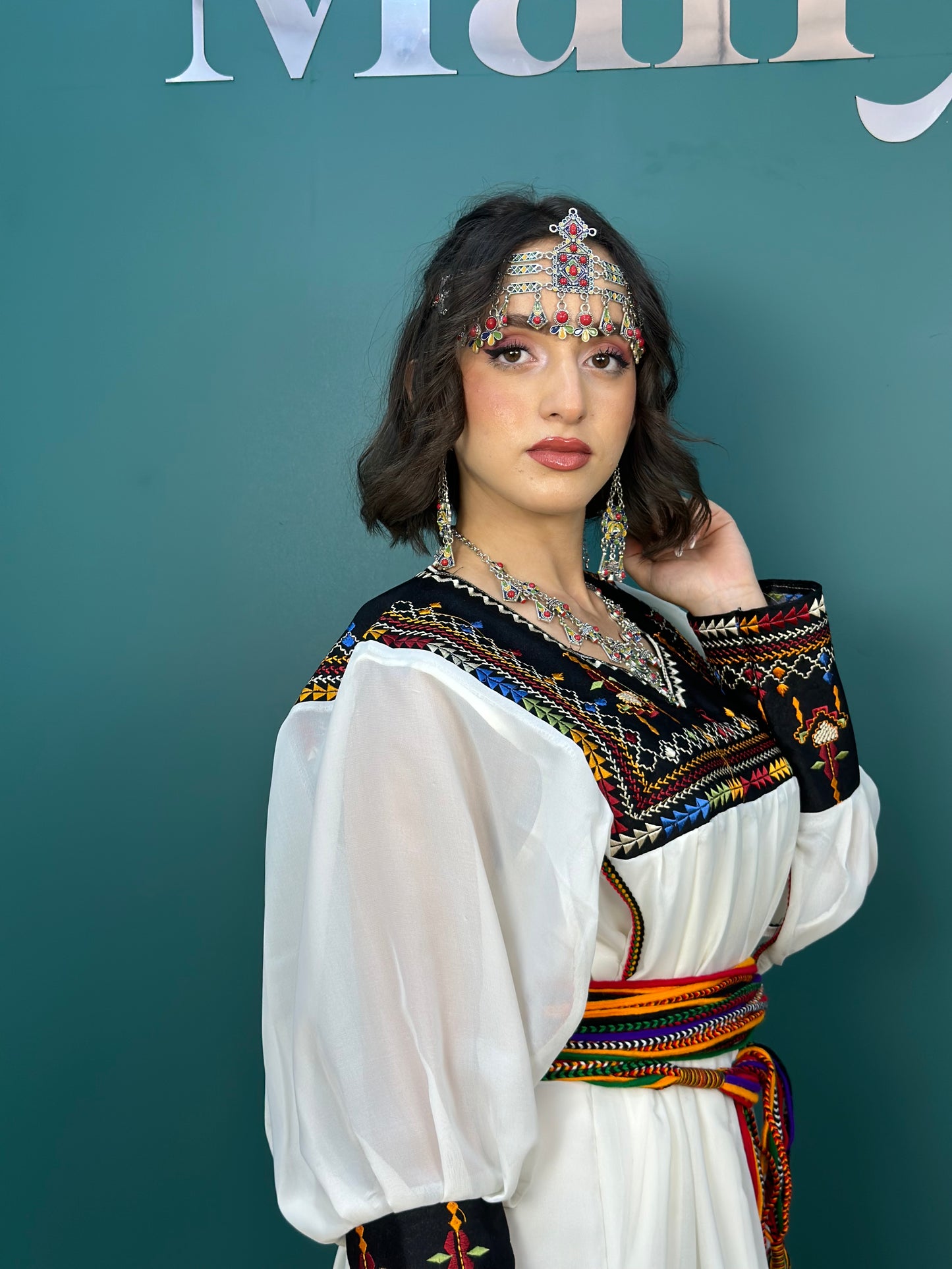 Robe Kabyle Thanina Blanche