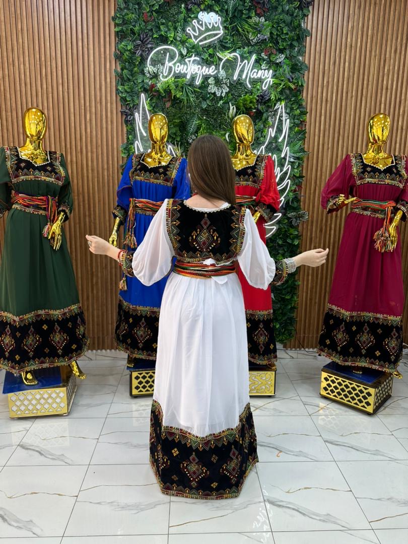 Robe Kabyle Thanina Blanche