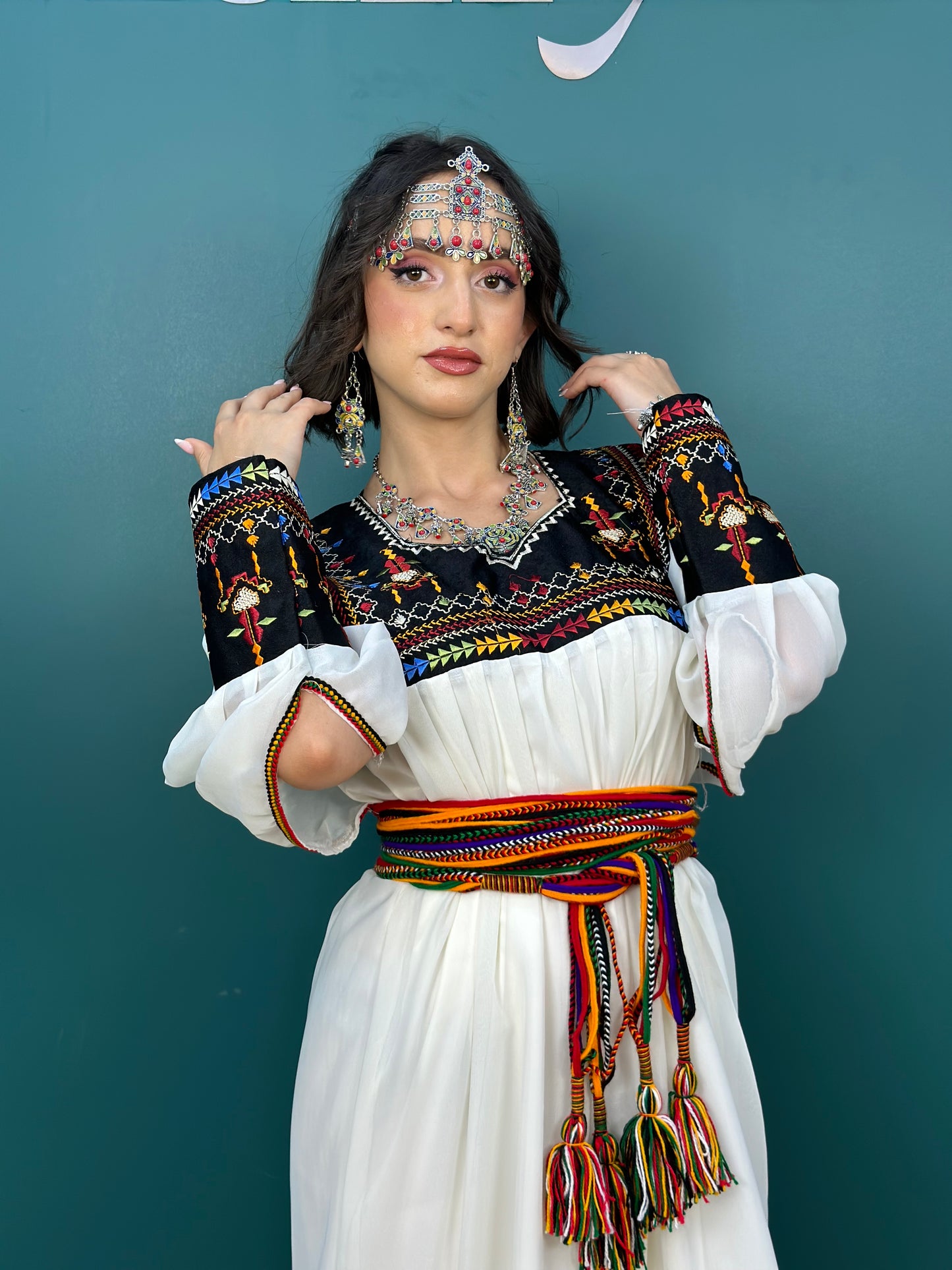 Robe Kabyle Thanina Blanche