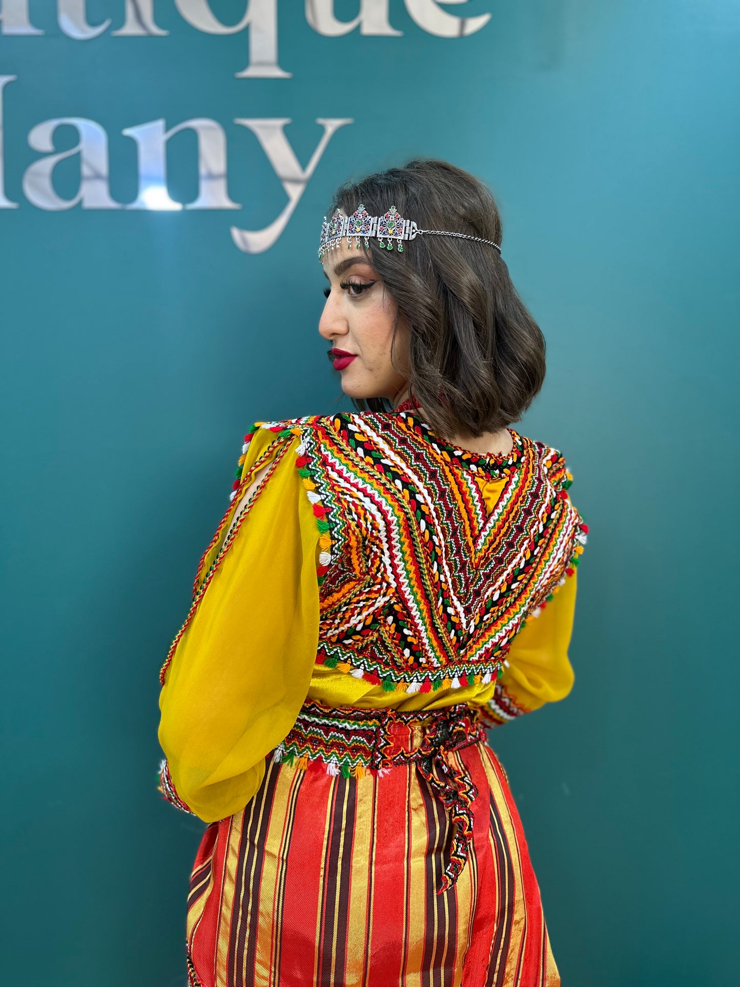 Robe Kabyle W Moutarde