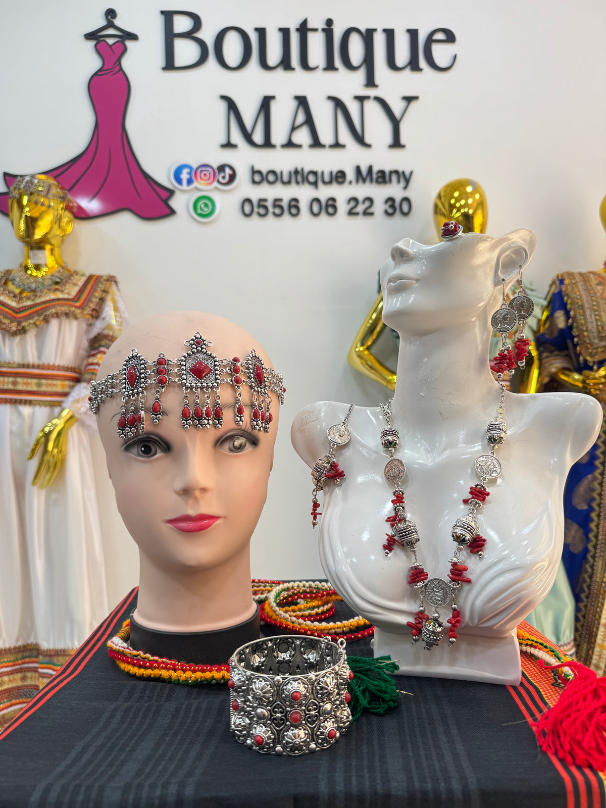 Ensemble bijoux Kabyle Thiwizett