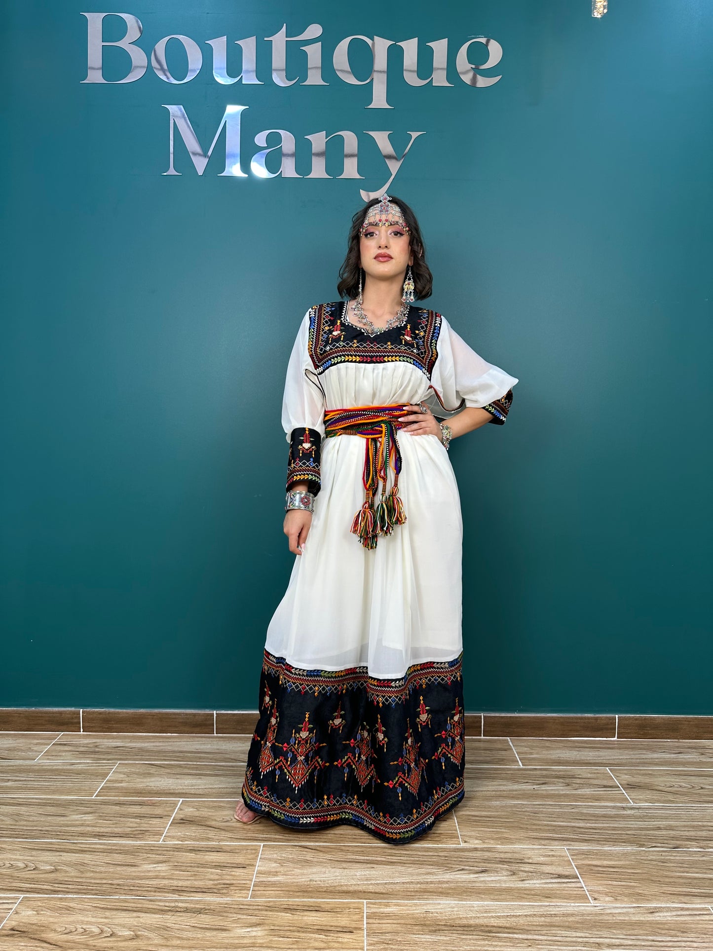 Robe Kabyle Thanina Blanche