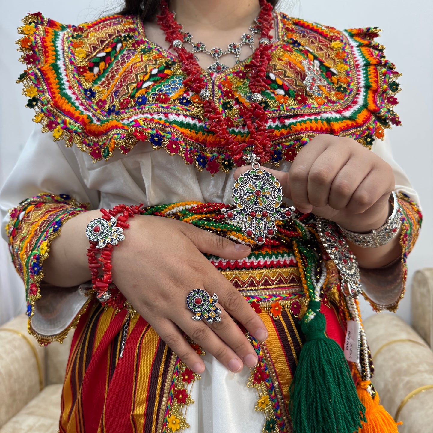 Robe kabyle mariée Lilia