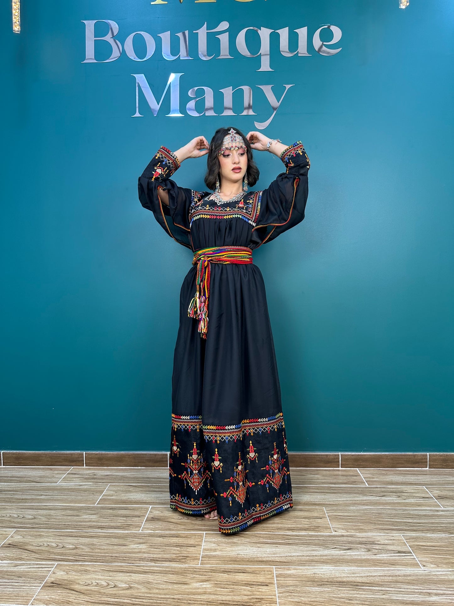 Robe Kabyle Thanina Noire