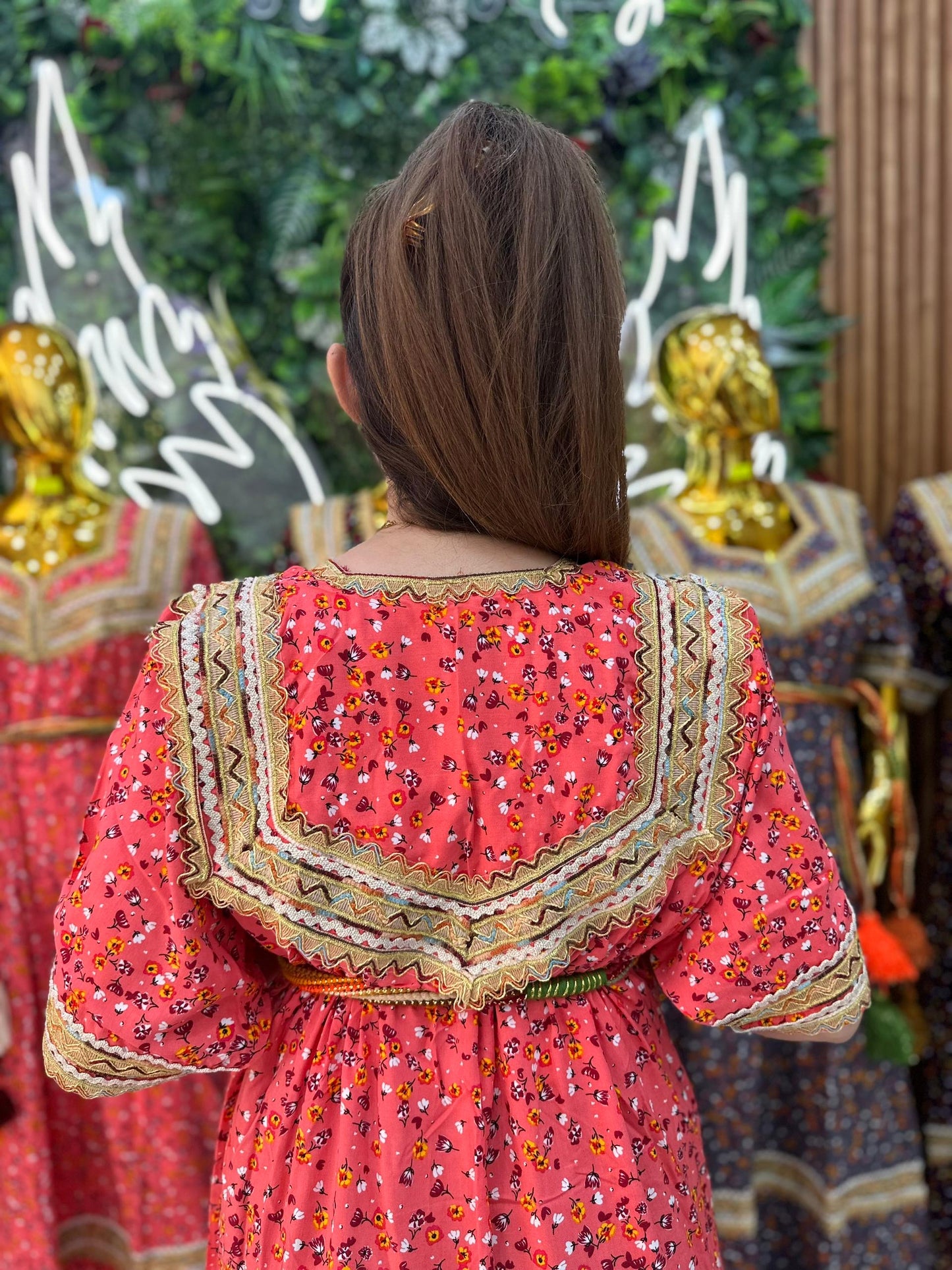 Robe kabyle maison à Fleurs