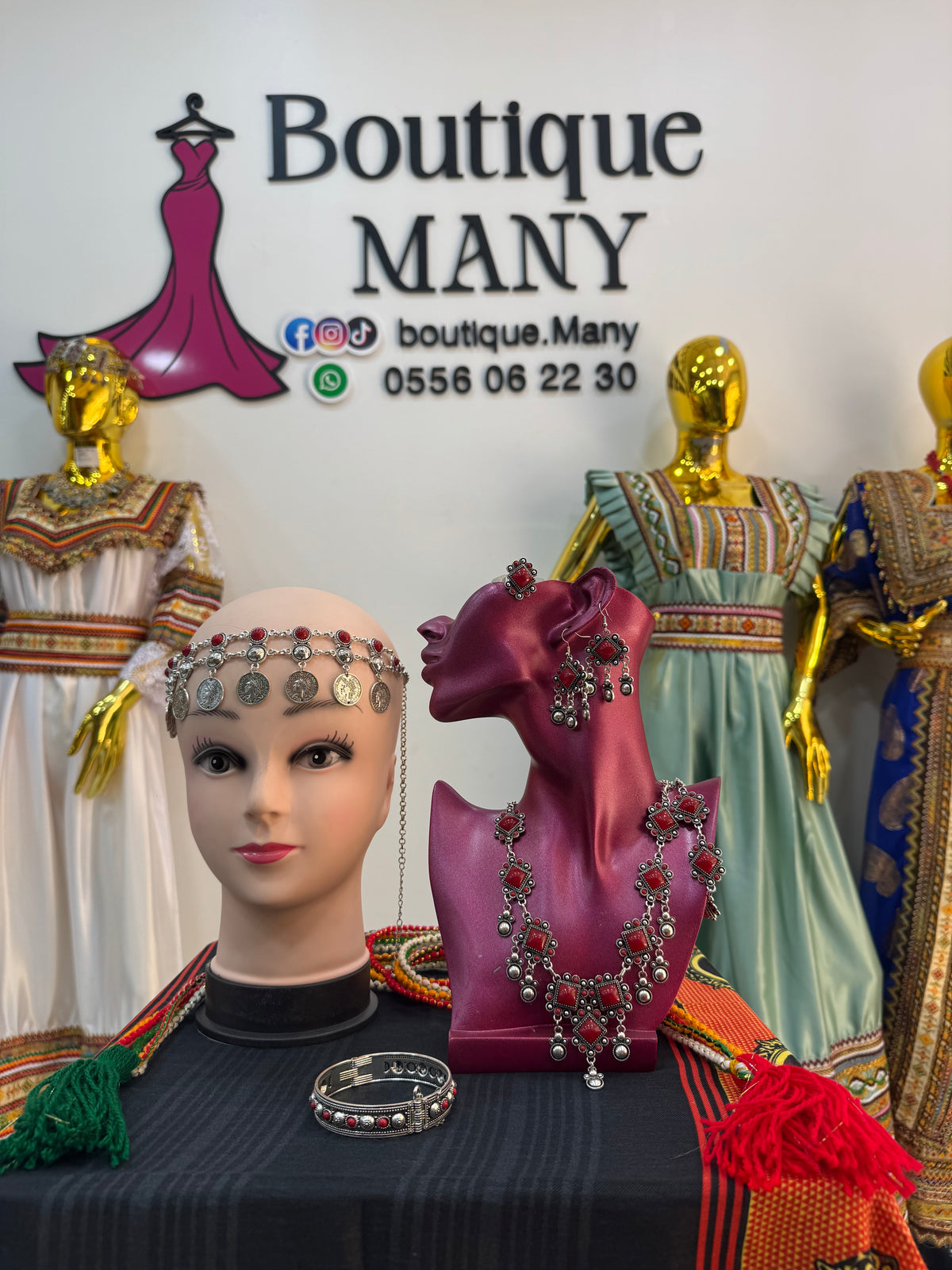 Ensemble bijoux Kabyle Taziba