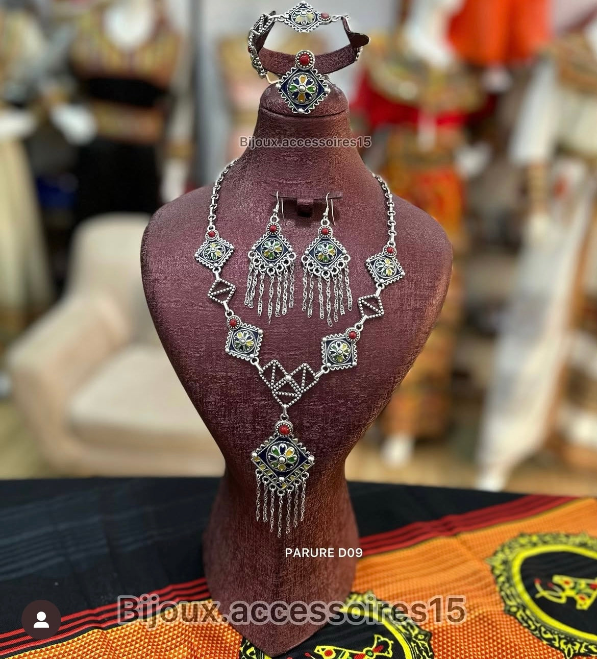Ensemble bijoux Kabyle Taziba