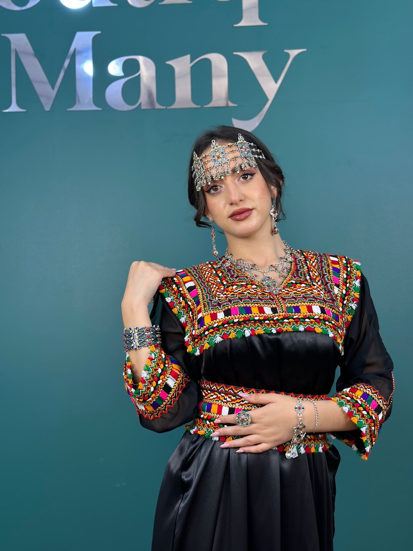 Robe kabyle simple noire