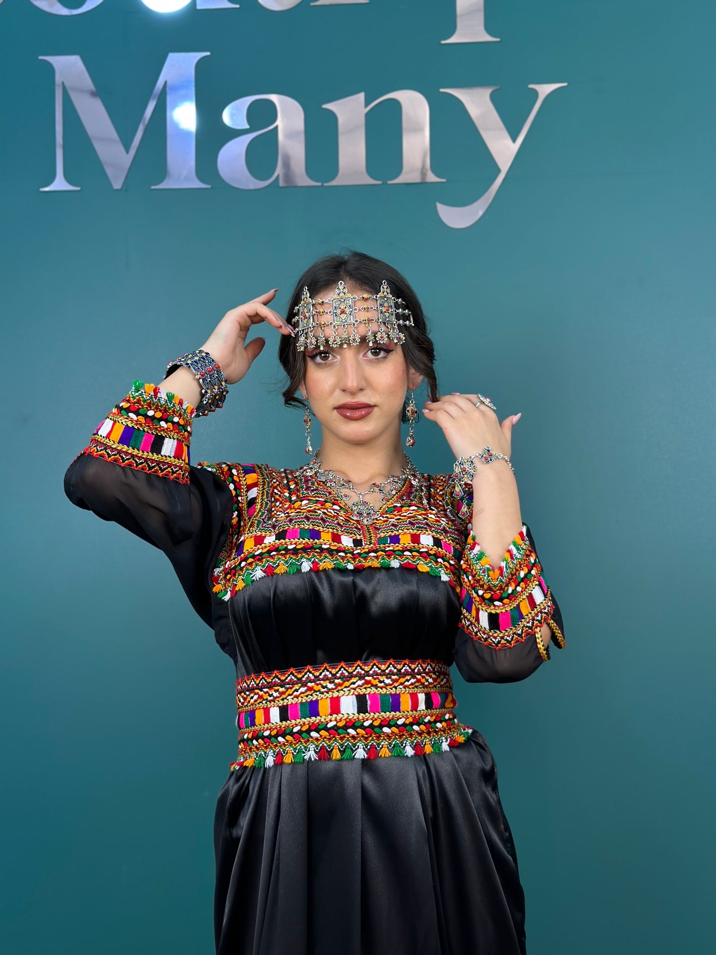 Robe kabyle simple noire