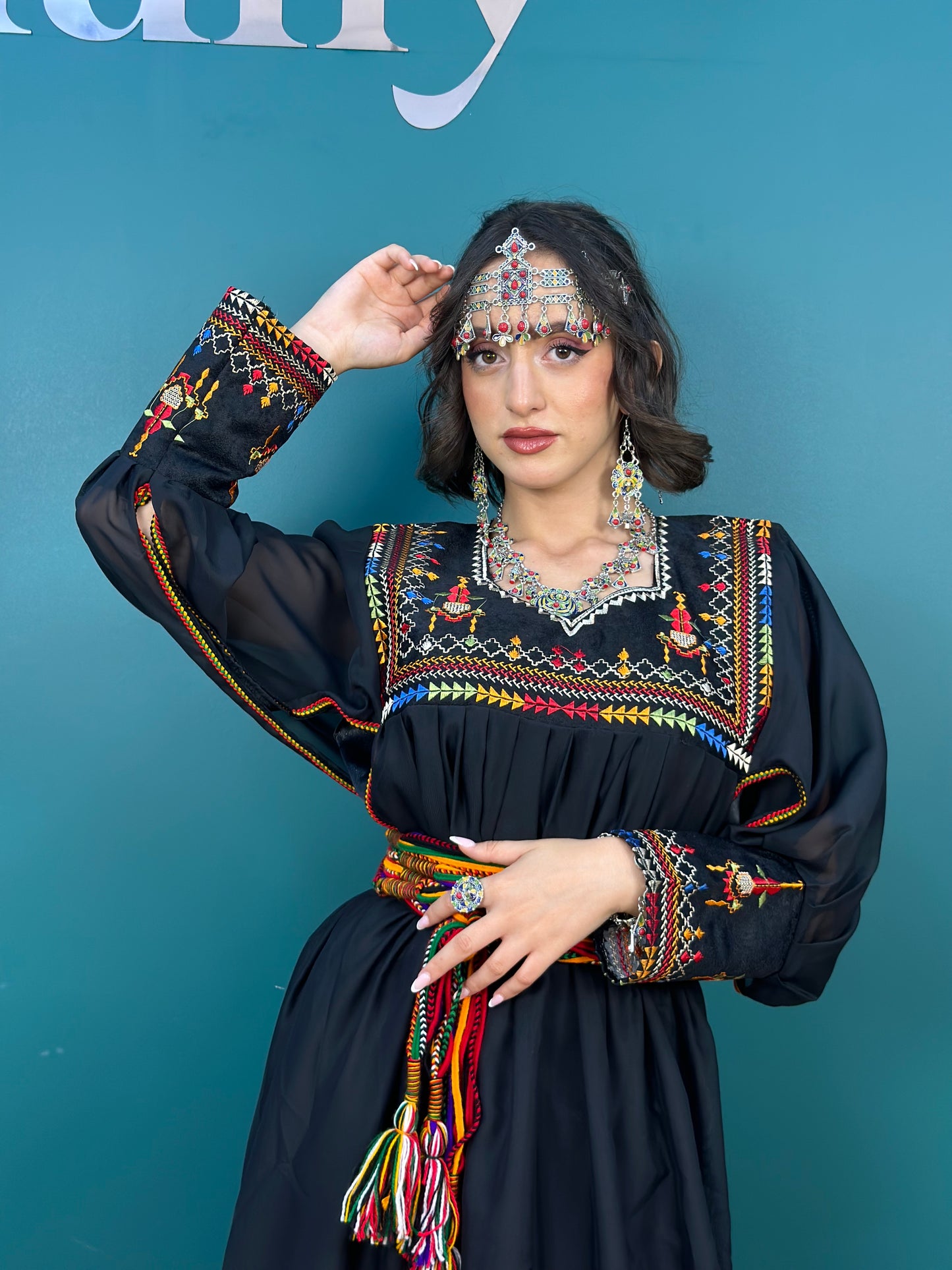 Robe Kabyle Thanina Noire