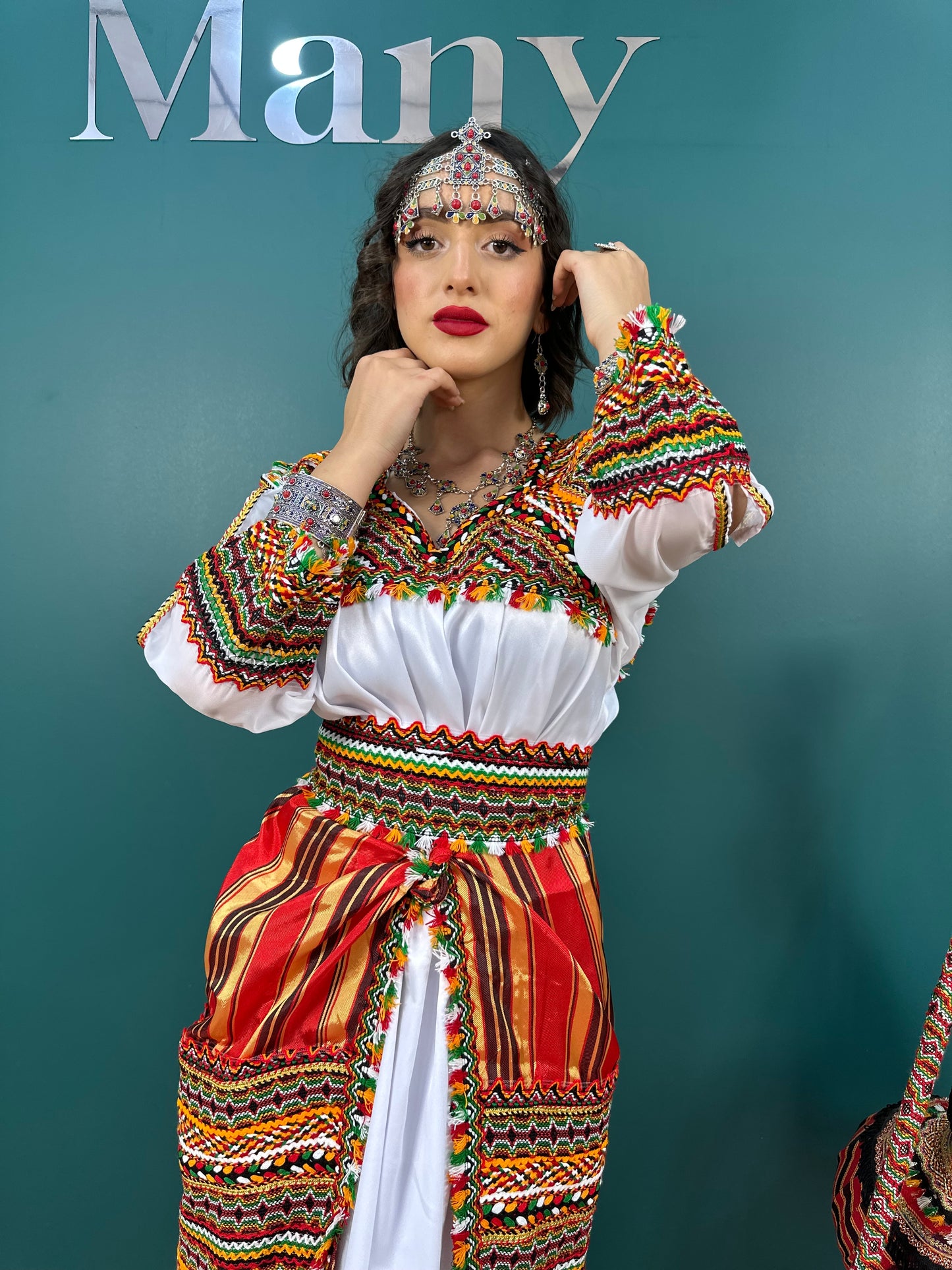 Robe kabyle W blanche