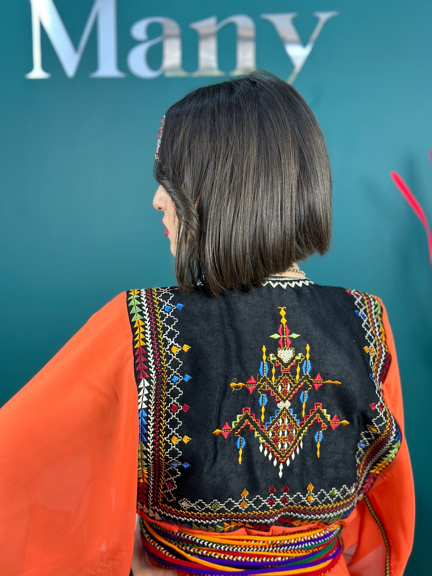 Robe Kabyle Thanina orange