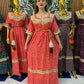 Robe kabyle maison à Fleurs