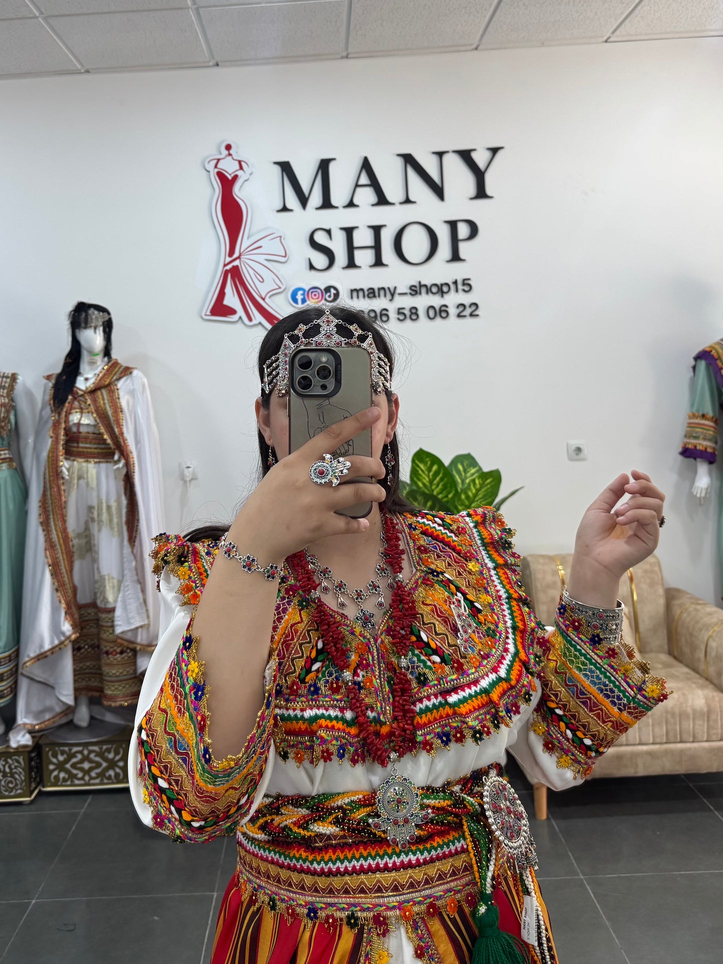 Robe kabyle mariée Lilia