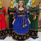 Robe Kabyle Thanina Bleu