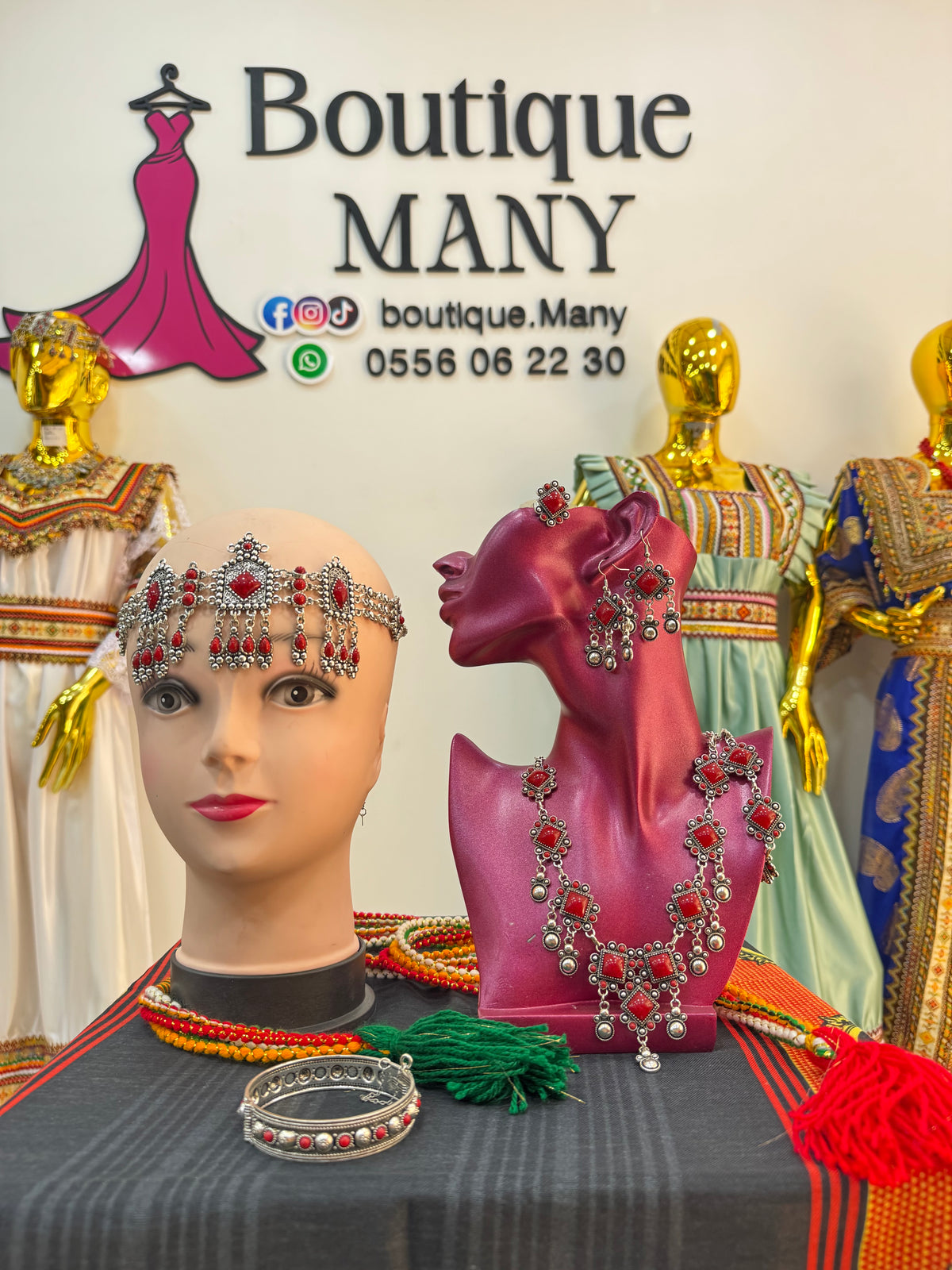 Ensemble bijoux Kabyle Taziba