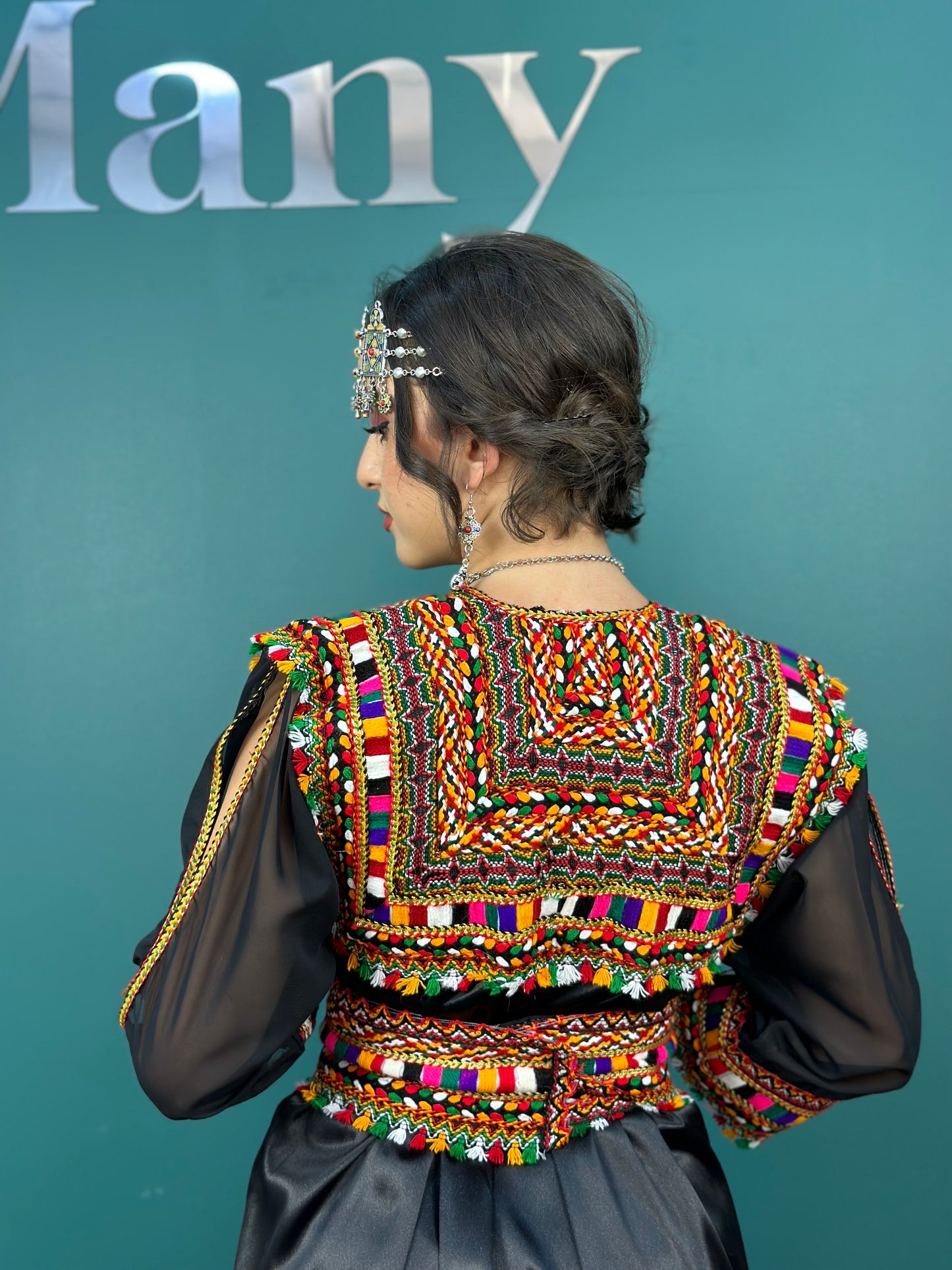 Robe kabyle simple noire