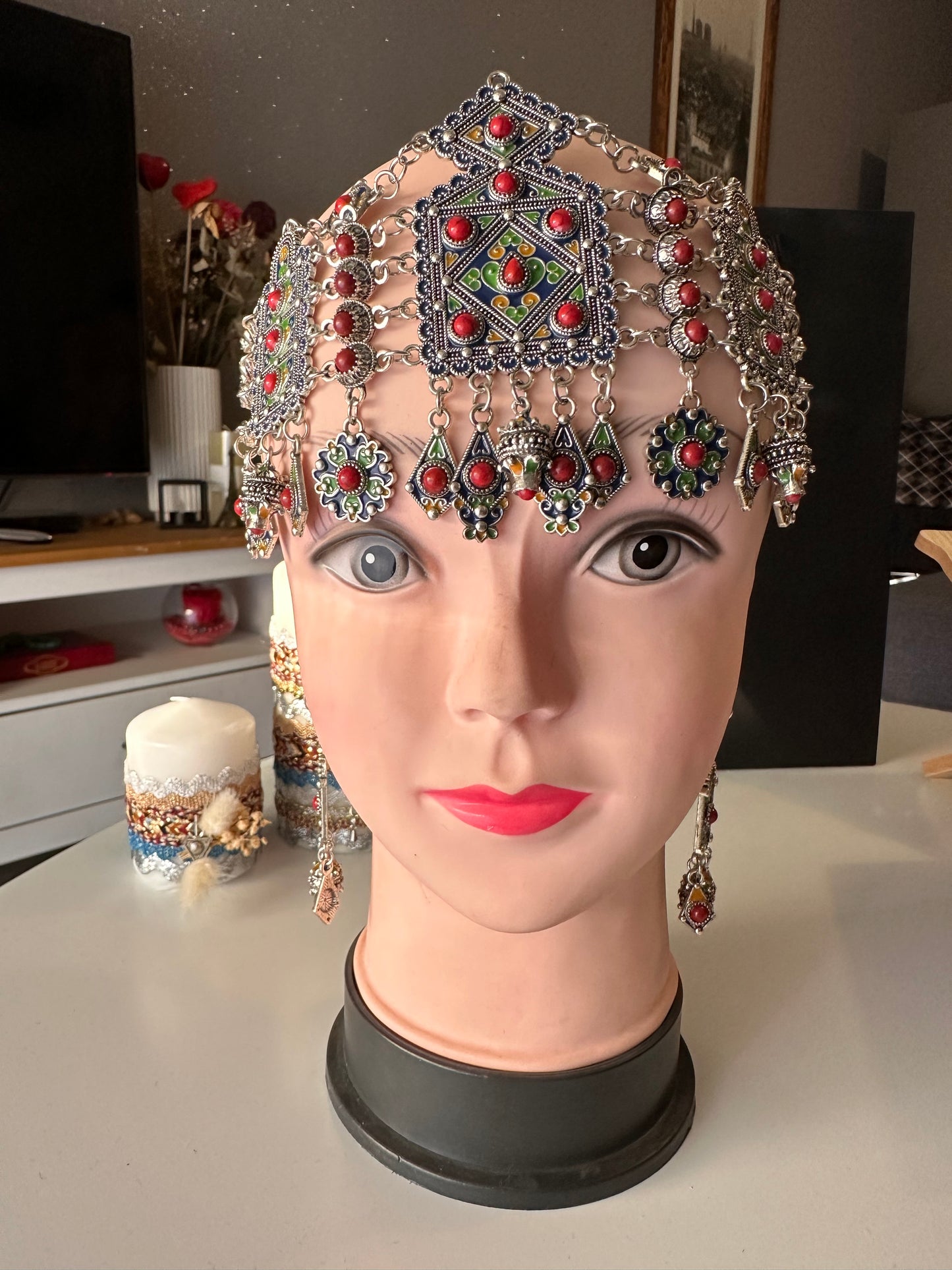 Ensemble bijoux de tête Kabyle Tala