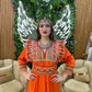 Lila – Robe Kabyle Artisanale Brodée | Élégance & Tradition