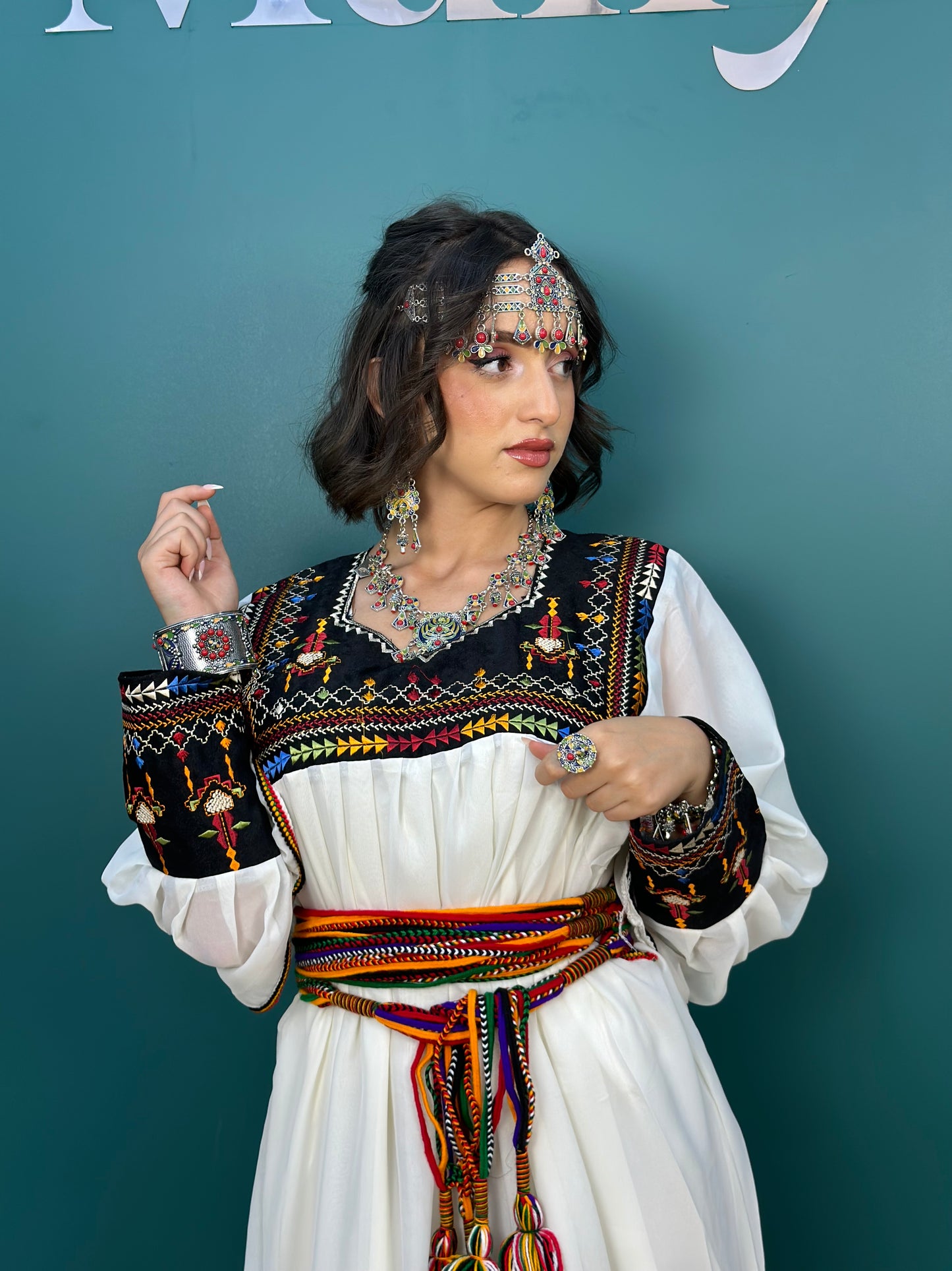 Robe Kabyle Thanina Blanche