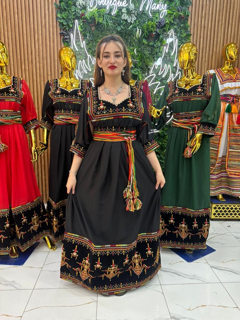Robe Kabyle Thanina Noir