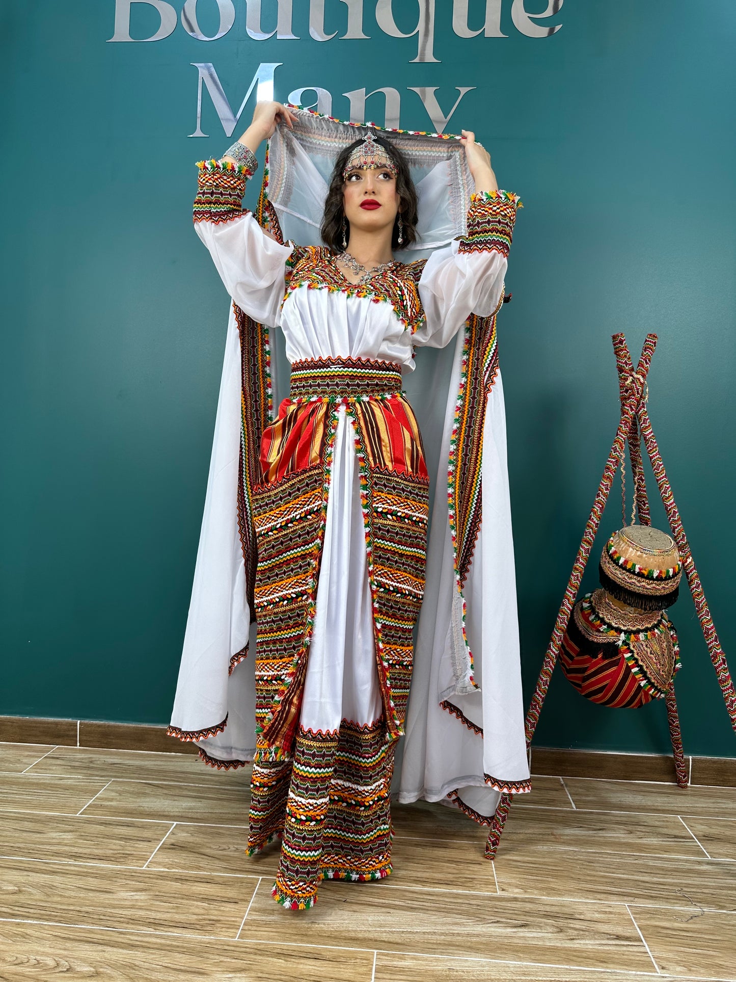 Robe kabyle W blanche