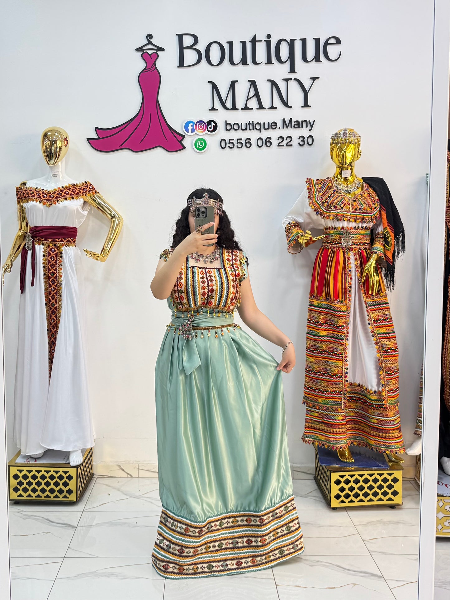 Robe Kabyle Ouardia – Élégance et tradition