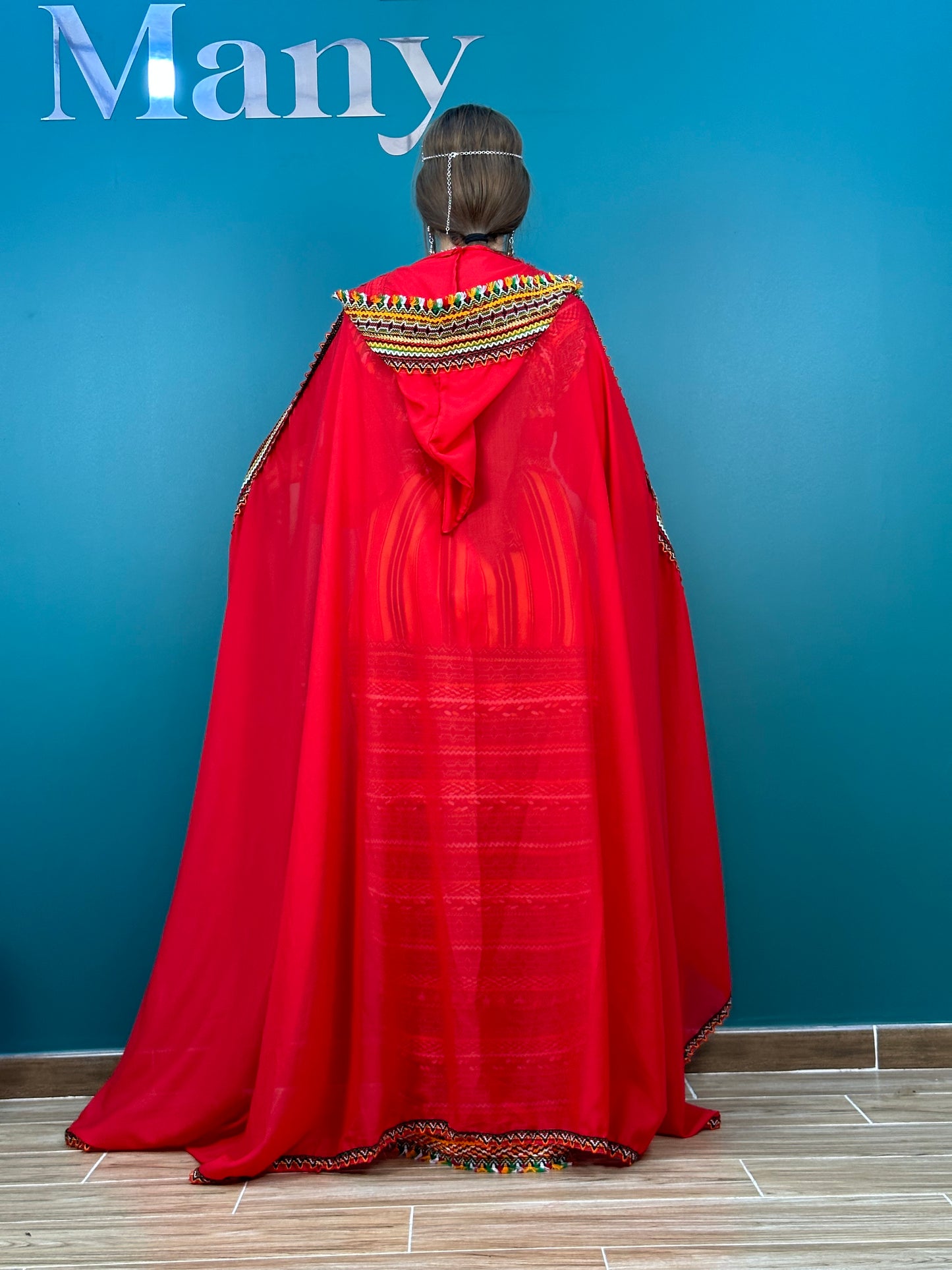 Robe kabyle W rouge