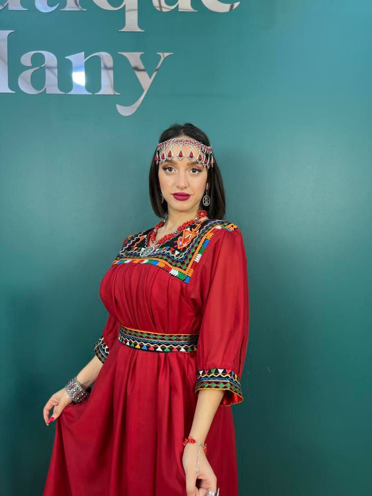 Robe kabyle simple broderie