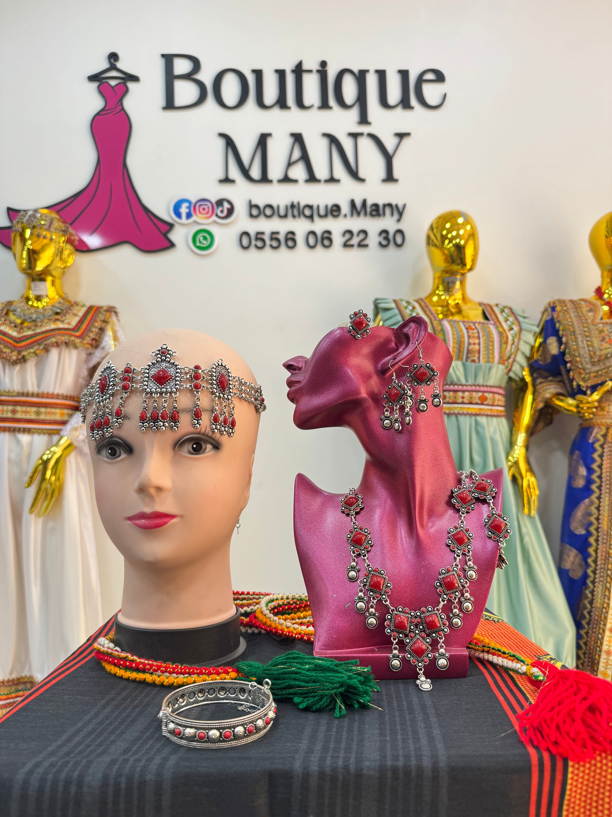 Ensemble bijoux Kabyle Taziba