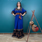 Robe Kabyle Thanina Bleue