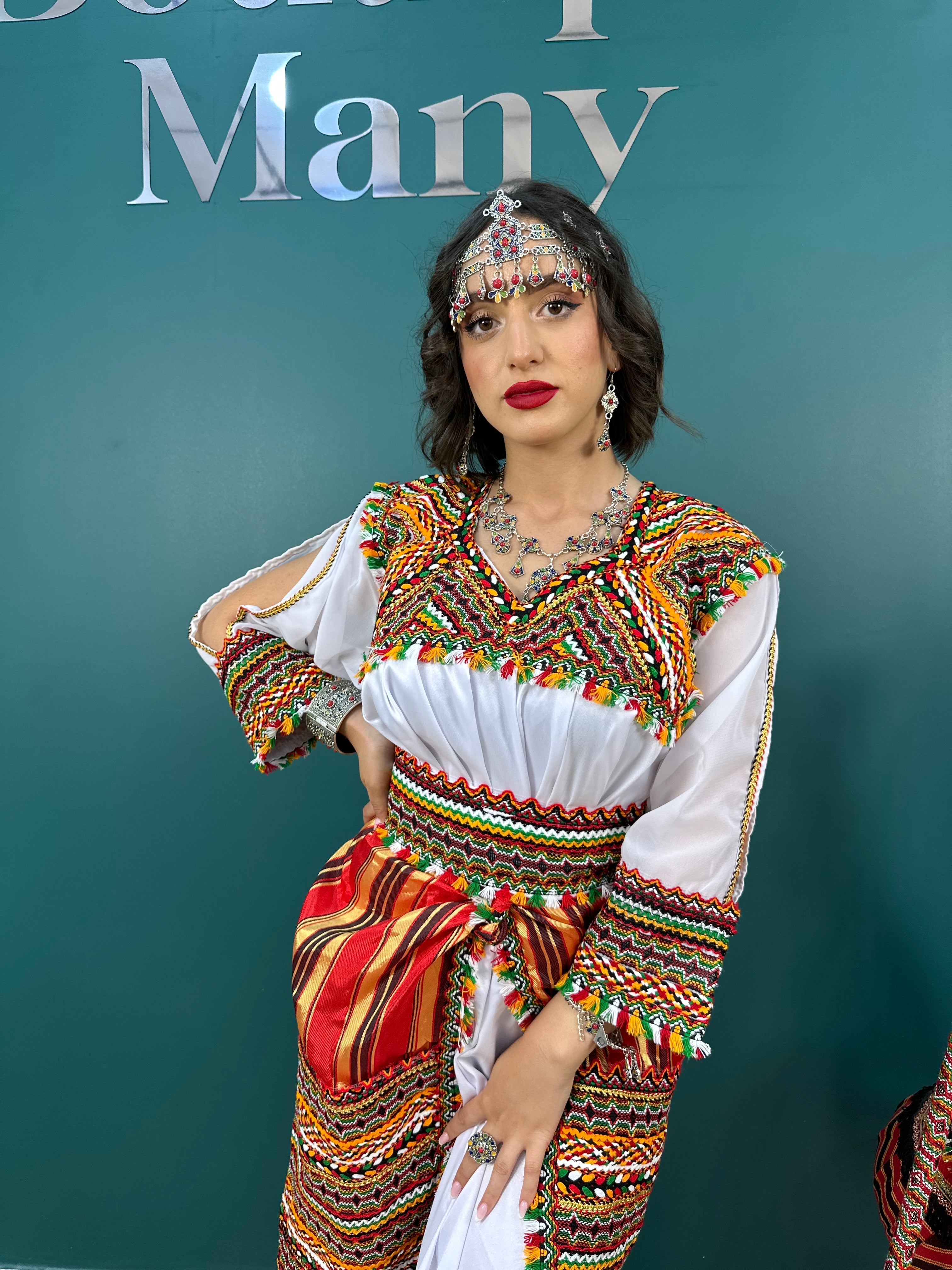 Robe kabyle traditionnelle discount mariée