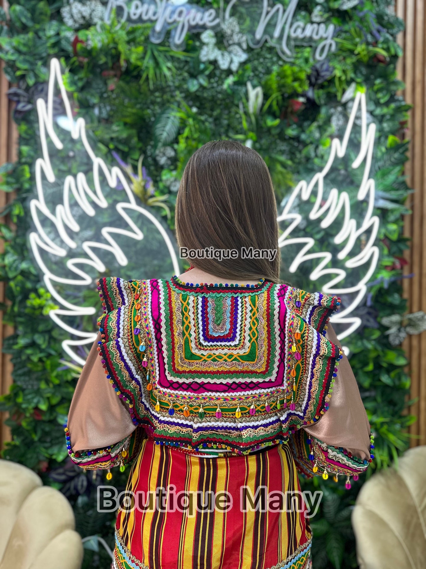 Robe kabyle Thilelli Chargée