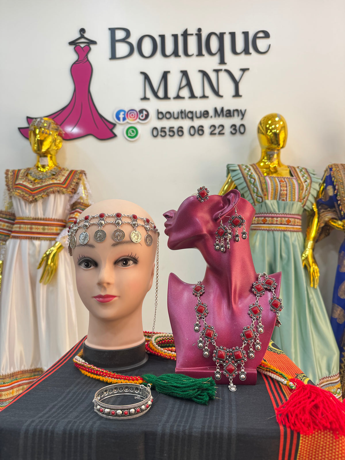 Ensemble bijoux Kabyle Taziba