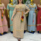 Robe kabyle maison à Fleurs