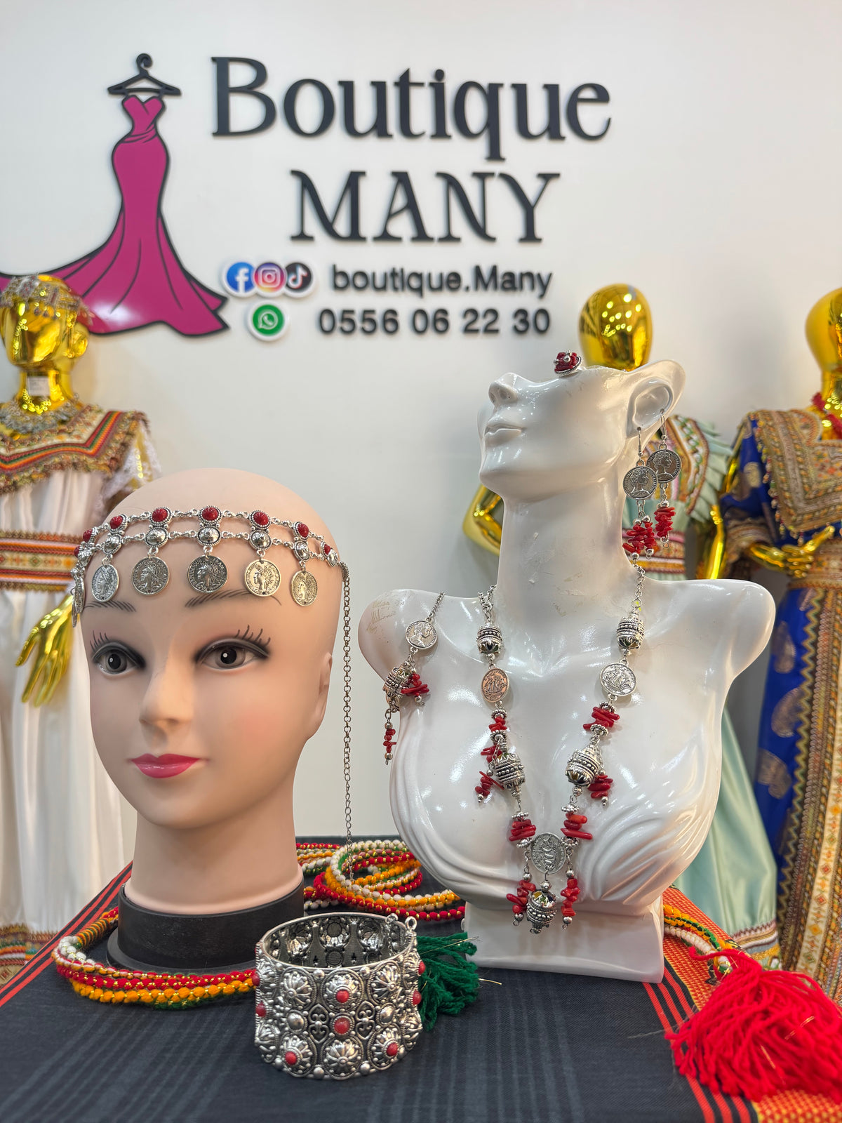 Ensemble bijoux Kabyle Thiwizett