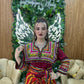Robe kabyle Thilelli Chargée