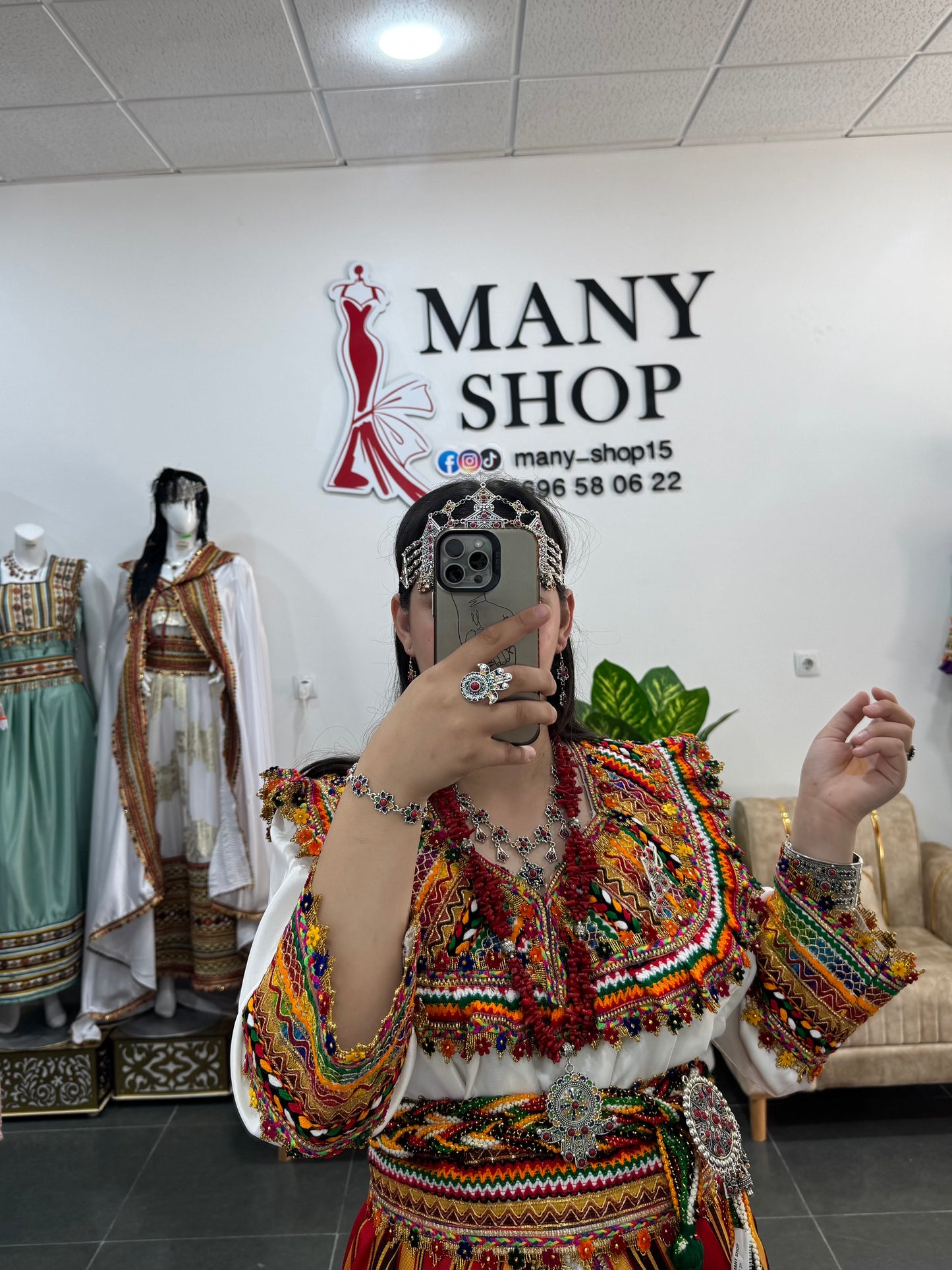Robe kabyle mariée Lilia