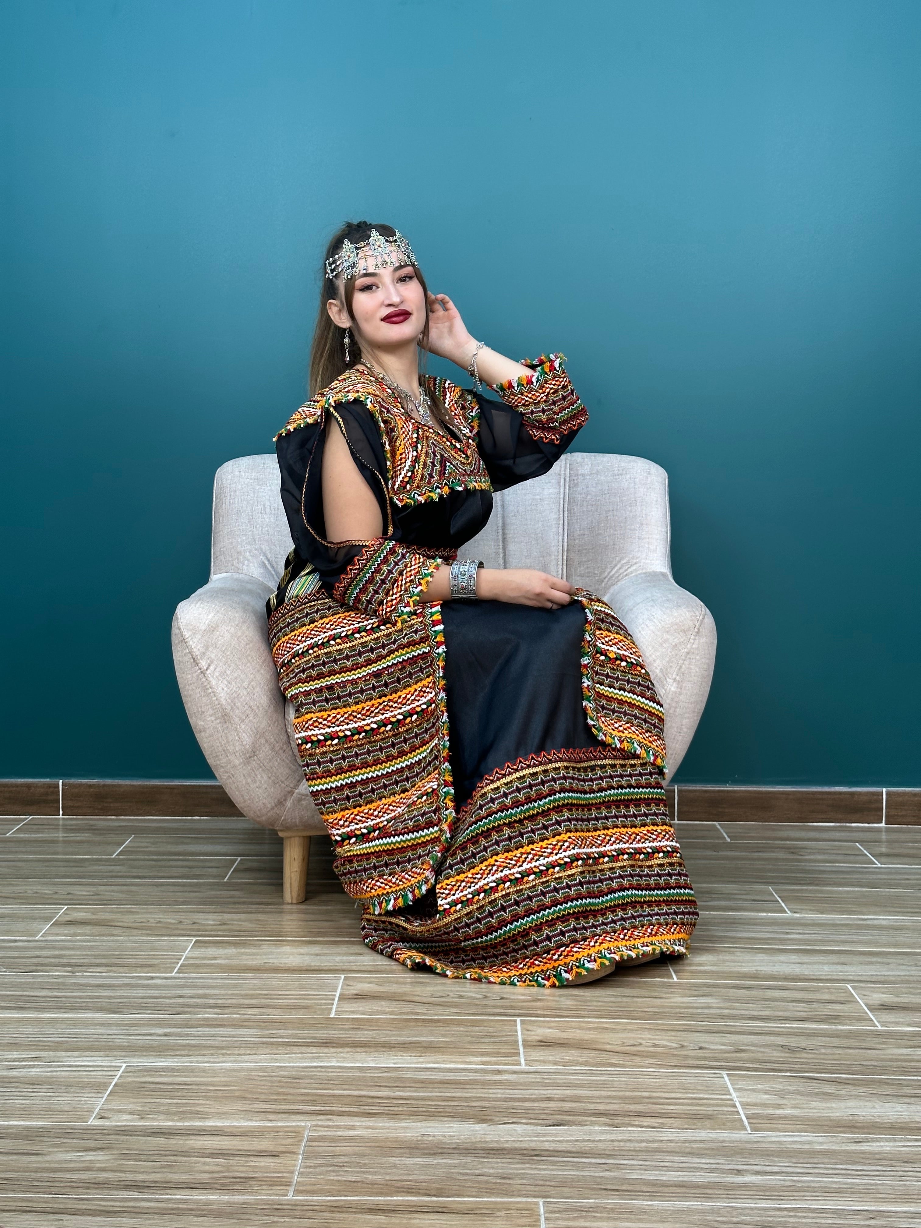 Robe kabyle W noire BoutiqueMany