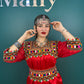 Robe Kabyle simple Nina rouge