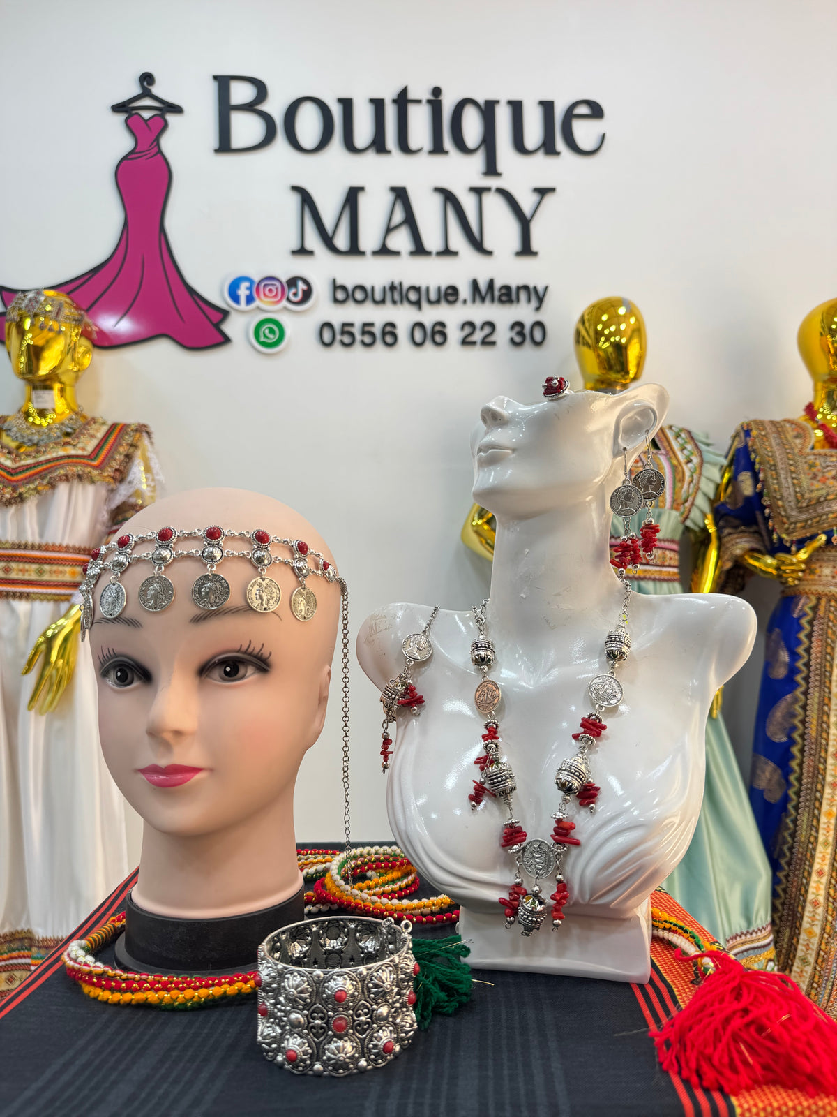 Ensemble bijoux Kabyle Thiwizett