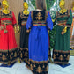 Robe Kabyle Thanina Bleu