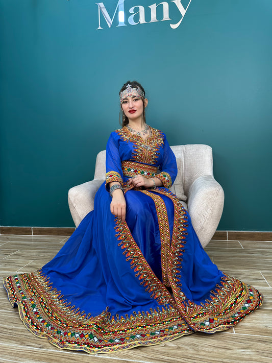 Caftan Kabyle Bleu