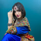 Robe kabyle Thiziri bleue