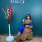 Robe kabyle Thiziri bleue