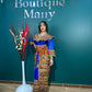 Robe kabyle Thiziri bleue